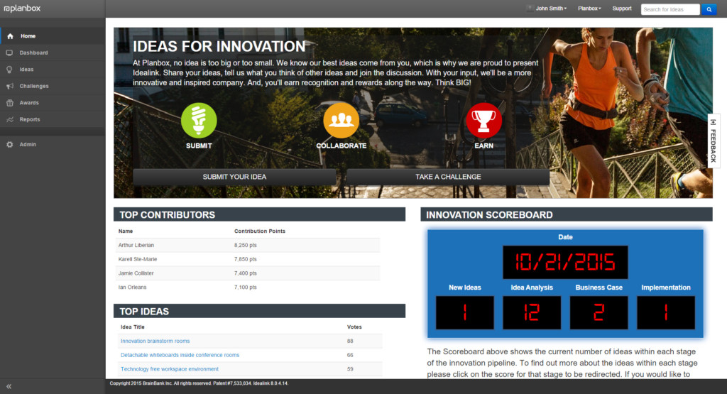 Innovation Management Software - Engage employees, contractors, customers and partners