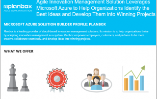 Planbox Microsoft Azure Innovation Management as a Service